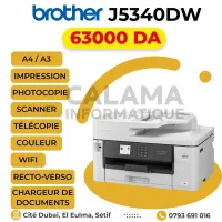 IMPRIMANTE Brother J5340DW 4en1 WIFI RECTO-VERSO ADF A3