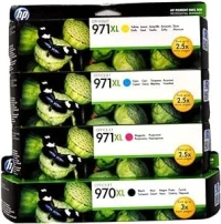 PACK DE CARTOUCHE HP ORIGINAL 970XL/971