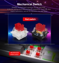 REDRAGON Fizz K617 Mechanical Gaming Keyboard Red Switch