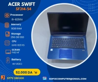 LAPTOP ACER SWIFT SF314-54 I5-8250U 8G 256G SSD 14".
