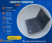 LAPTOP LENOVO THINKPAD E595 RYZEN 5-3500U 8G 256G SSD 15,6".