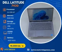 LAPTOP DELL LATITUDE 7420 I5-1135 G7 I5-1135 G7 8G 256G SSD 14".
