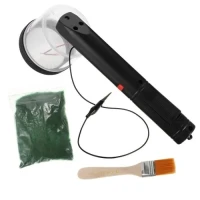 Mini dispositif d'enherbement électrostatique pour le flocage des paysages portable
