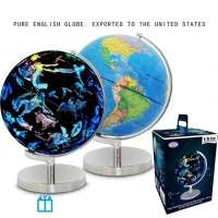 Constellation illuminée et globe mondial outil d'apprentissage pour enfants d'âge scolaire
