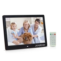 Cadre 17" Photo Numérique Multifonctionnels HD Slim lecteur de film MP3 MP4