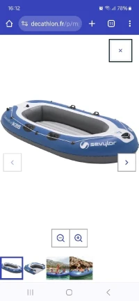 Bateau gonflable sevylor kk85