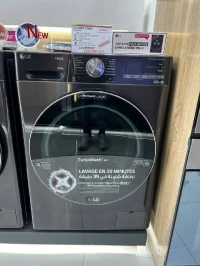 Lave-linge LG 12KG 8KG SECHAGE 6 Motion Direct Drive garantie 10 ans AIDD SpaSteam +TURBOWASH