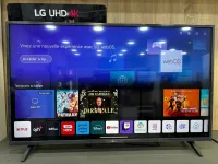 TV LG 43 POUCE UHD UQ75 TV 4K Processeur IA a5 Gen5 ThinQ AI Télécommande magique|HDR |WebOS