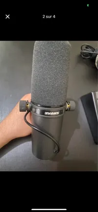 microphone shure sm7b professionnel 