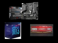 i5-9400 + i3-8100 + B360M bazooka + 2x 8gb DDR4 2666Mhz (ballistix sport)+ PSU 500W en tres bon etat