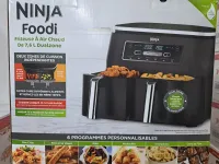 FRITEUSE NINJA AIR FRYER 7.6L 6PROGRAMME 2470WATT EUROPÉEN 
