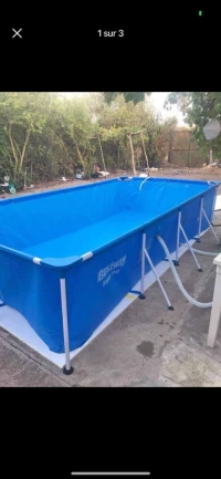 Piscine bestway tubulaire rectangulaire 