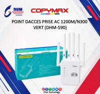 POINT DACCES PRISE AC 1200M/N300 VERT
