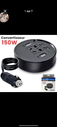 INVERSEUR 12V TO 220V 150W