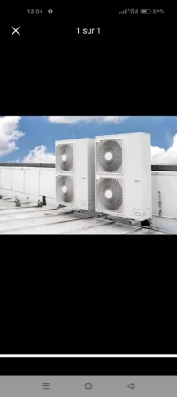 Installation clim clim centrale