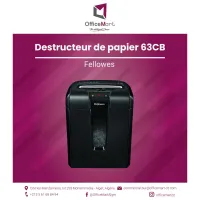 Destructeur de documents  Fellowes 63CB