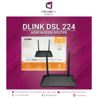 D-Link Modem Routeur sans-fil WiFi D-Link DSL-224 