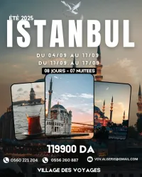 VOYAGE ORGANISE ISTANBUL - SEPTEMBRE