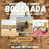 Bousaada - Safari 4*4 - Fin d'année 