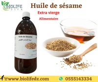 Huile de sesame extra vierge Alimentaire 