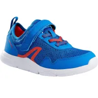 BASKETS À SCRATCH ENFANT - ACTIWALK SUPER LIGHT BLEU