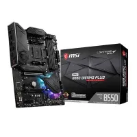 MSI MPG B550 GAMING PLUS ATX - AMD AM4 - 4x DDR4 - PCI-E 4.0 - BLACK