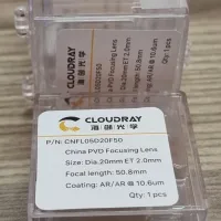 Lentille laser CO2 focusing Lens Dia 20mm/50.8/63.5