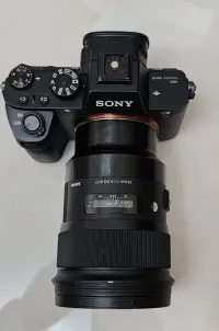 Sony A7s mark 2 jdida 1k click avec chargeur battri originale et deux battri originale