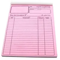 Impression Carnet NCR Bon de livraison 