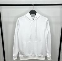 طقم شتوي عصري أبيض (هودي + جوغر) - جديد (L / XL)