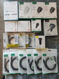 شواحن-وكابلات-lot-chargeurs-cables-premium-ugreen-xiaomi-anker-baseus-الجزائر-وسط