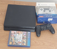 playstation-je-vends-ma-ps4-slim-avec-2-manette-cd-gta5-bordj-el-kiffan-alger-algerie