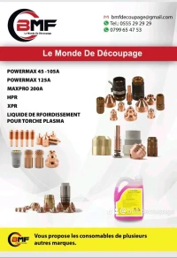 Consommables Decoupage plasma hypertherm