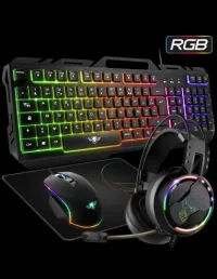 ULTIMATE CLS-MKH500 PACK GAMING 4EN1 RGB SPIRIT OF GAMER