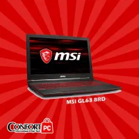 MSI GF63 8RD CORE I5-8300H - GTX1050TI 4GB - 16GO DDR4 2666MHZ - 128GO SSD + 1TO HDD 15.6"