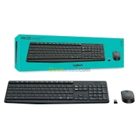 clavier souris Sans fil LOGITECH MK235 AZERTY Noir