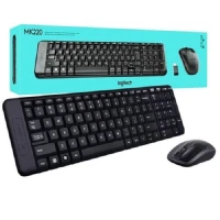 Logitech MK220 Clavier Souris Sans Fil Ensemble USB - NOIR