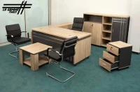 Kit bureau Twizi support Bois en mélamine 