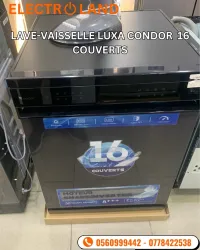 Lave-vaisselle CONDOR LUXA 16 couverts  noire