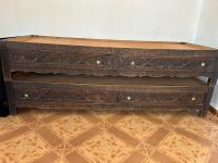 صالون-canape-traditionnel-sculpte-a-la-main-زرالدة-الجزائر