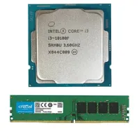 intel i3 10100f + 8GB Crucial DDR4 2666Mhz