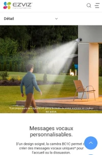 Caméra de surveillance Ezviz