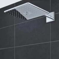 GROHE Set Douche de tête Bras 2 Jets Rainshower 310 SmartActive Cube
