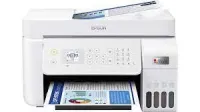 Epson EcoTank L 5296 A4 Multifonction Imprimante Fax À Réservoir D'encre Tout-En-Un Wi-Fi Direct