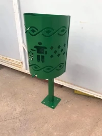 Fabrication des poubelles 