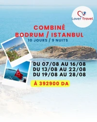 Voyage Combiné BODRUM /  ISTANBUL 