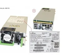 MODULAR PSU 800W PLATINUM HP