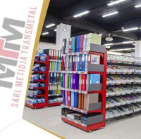 Rayonnage métallique / Rayonnage Supérette / Rayonnage Étagère / Rayonnage Magasin / Rayonnage lourd