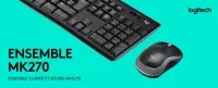 Logitech MK270 Clavier Souris sans file