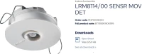  PHILIPS Détecteur de mouvement plafond PHILIPS LRM8114/00  Sensr Mov Det